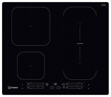 Indesit IB 65B60 NE Inductie inbouwkookplaat Zwart