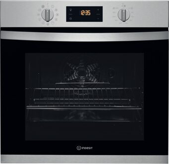 Indesit IFW 3844 H IX Inbouw oven Grijs