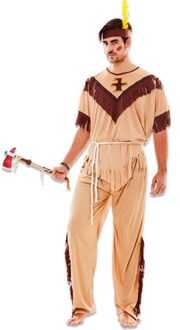 Indiaan pak man Tulala Bruin - Kastanje