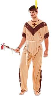 Indiaan pak man Tulala Bruin - Kastanje