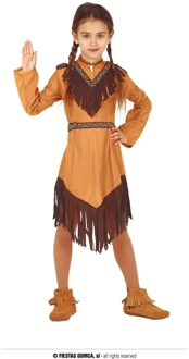 Indiaans Jurkje Kind Molima Bruin - Kastanje