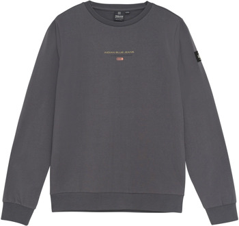 Indian blue Jeans jongens longsleeve Antracite - 140