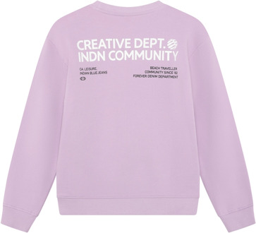 Indian blue Jeans jongens sweater Paars - 116