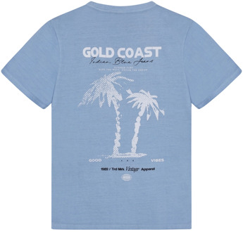 Indian blue Jeans jongens t-shirt Blauw - 164