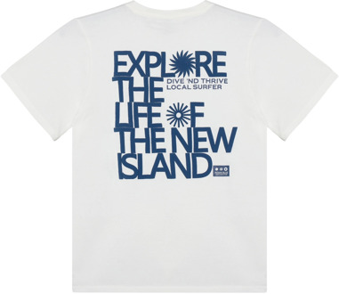 Indian blue Jeans jongens t-shirt Wit - 128