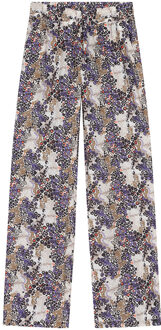 Indian blue Jeans Meisjes broek Leopeard wide fit - Sesame - Maat 176