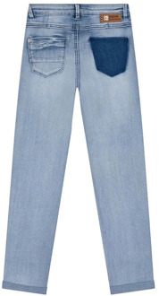 Indian blue Jeans meisjes broek Medium denim - 134