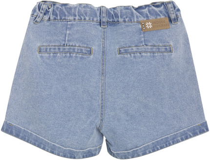 Indian blue Jeans meisjes korte broek Bleached denim - 152