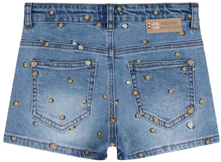 Indian blue Jeans meisjes korte broek Medium denim - 122