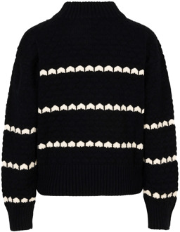 Indian blue Jeans meisjes trui Zwart - 128