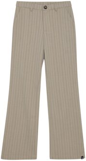 Indian blue Jeans Winter broek meisjes - zand - wide leg/krijtstreep - maat 128