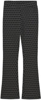 Indian blue Jeans Winter flare broek meisjes - zwart - fancy - maat 128