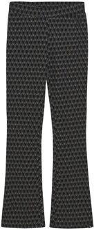 Indian blue Jeans Winter flare broek meisjes - zwart - fancy - maat 164