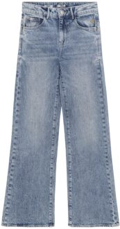 Indian blue Jeans Winter jeansbroek meisjes - blauw - wide fit - maat 134