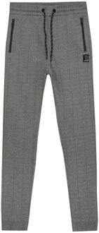 Indian blue Jeans Winter joggingbroek jongens - grijs - geruit/zak met rits - maat 140