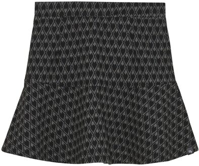 Indian blue Jeans Winter rok meisjes - zwart - fancy - maat 128