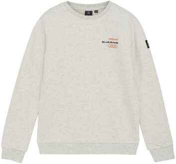 Indian blue Jeans Winter sweater jongens - grijs loose fit/Melange - maat 176