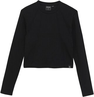 Indian blue Jeans Winter t-shirt meisjes - grijs - longsleeve/sport - maat 128