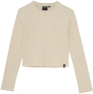 Indian blue Jeans Winter t-shirt meisjes - zand - longsleeve/sport - maat 128