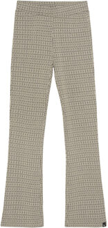 Indian blue Jeans Zomer flair broek meisjes - grijs - fancy ruit - Maat 164