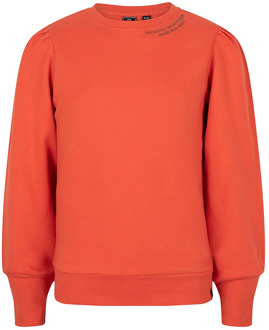 Indian blue meiden sweater no guts orange Rood - 176