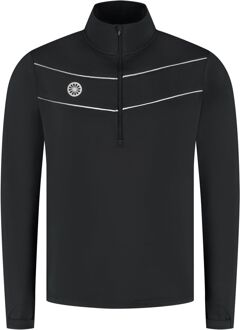 Indian Maharadja Baroda Chevron Half Zip Sweater Heren