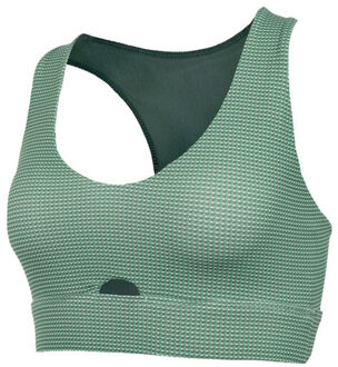 Indian Maharadja cut-out bra tennis singlet dames - - maat S Groen