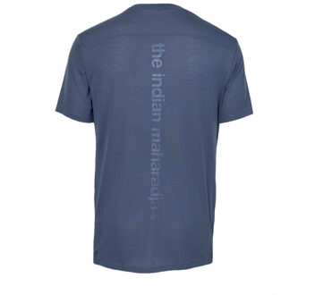 Indian Maharadja goa men dry touch tee tennis t-shirt korte mouw heren - - maat XL Blauw