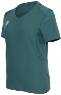 Indian Maharadja goa women dry touch tee tennis t-shirt korte mouw dames - Groen - S