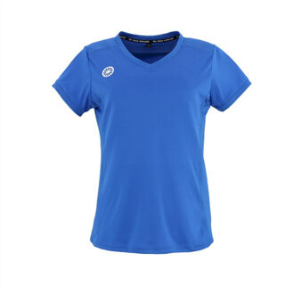 Indian Maharadja kadiri w tee im t-shirt tennis km dames - Blauw
