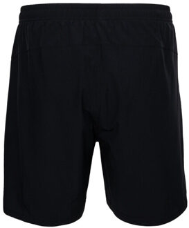 Indian Maharadja men 2 in 1 short tennis short heren - Zwart