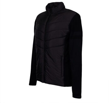 Indian Maharadja men padded jacket trainingsjack tennis heren - Zwart - L