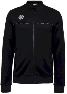 Indian Maharadja men track jacket trainingsjack tennis heren - Zwart - L