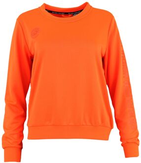 Indian Maharadja Mumbai Dames Sweater Oranje - L