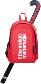Indian Maharadja PSX Hockey Rugtas Junior rood - wit - zwart - 1 SIZE