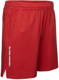 Indian Maharadja Ripstop Tennis Short Heren XL Rood