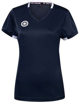 Indian Maharadja Tech Shirt  Sportshirt - Maat L  - Vrouwen - navy/wit