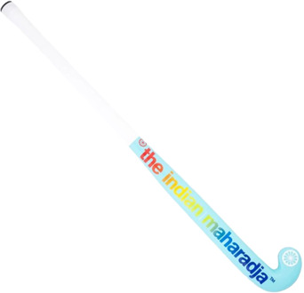Indian Maharadja Yuki Rainbow Hockeystick Junior lichtblauw - multicolor - 32