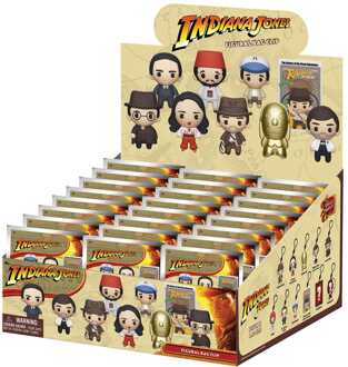 Indiana Jones 3D PVC Bag Clips Display (24)