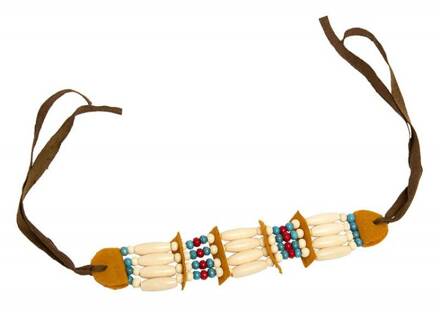 Indianen Choker Diwali Multikleur - Print