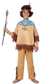 Indianen Jongen Verkleedset 4-Delig Lonato Multikleur - Print