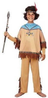 Indianen Jongen Verkleedset 4-Delig Lonato Multikleur - Print