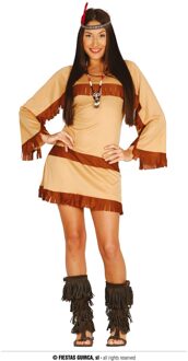 Indianen jurkje voor vrouwen - L (40) - Volwassenen kostuums