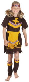 Indianen meisje kostuum Bruin - Kastanje