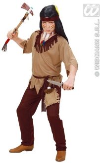 Indianen pakje jongen 4-delig Bruin - Kastanje