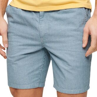 Indigo Bermuda Short Heren blauw - wit - L