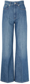 Indigo Flare Jeans A.p.c. , Blue , Dames - W28