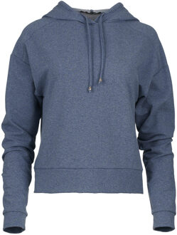 Indigo gemêleerd Hooded Sweatshirt Indigoblauw - XL