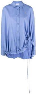 Indigo Shirt The Attico , Blue , Dames - S,Xs,2Xs