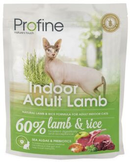 Indoor Adult Lamb - Kattenvoer - Kip - Rijst - 300 gram
